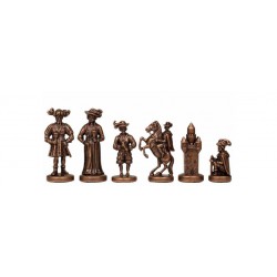 jeu complet grec, modèle Knight Pièces Bronze