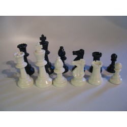 Pièces d'échecs N°5 plastique lestées